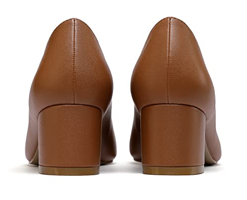 EDEFS Donna Décolleté con Punta Quadrata Chiusa