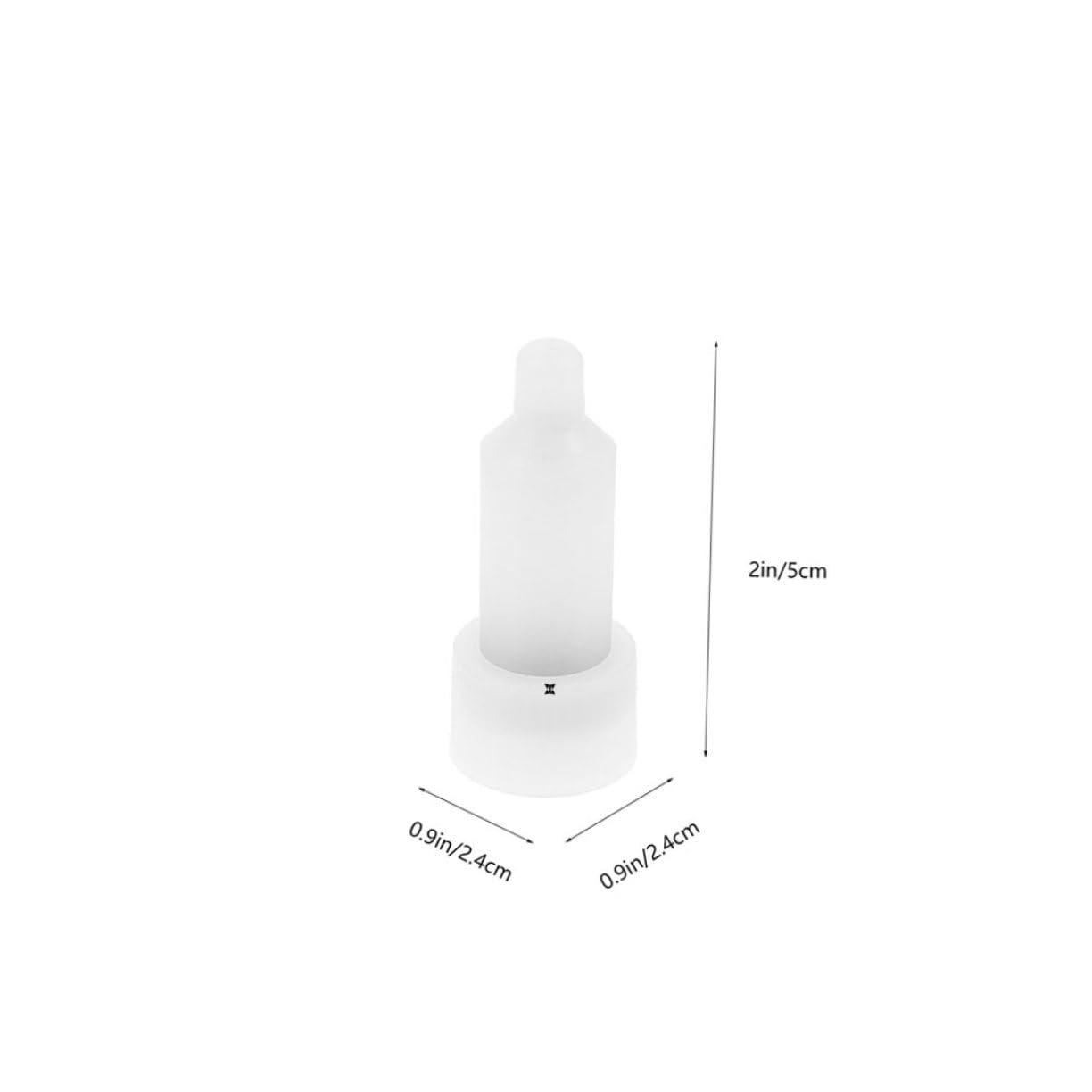 SOLUSTRE Shower Gel Bottle Head Dispenser Wall-Mounted Pump for Liquid Soap Dispenser