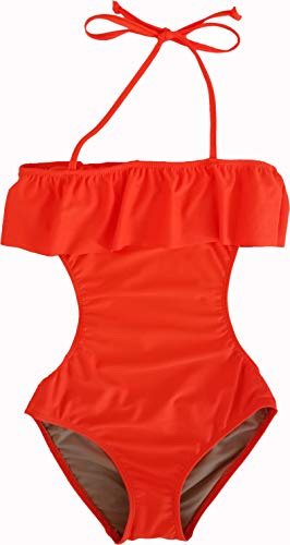 Image of Cheryl Creations Kids Ruffle One Piece Bikini Swimsuit
