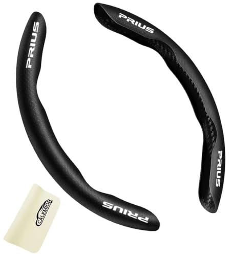 CALEMIOR ナパ革 ハンドルカバー ブラック