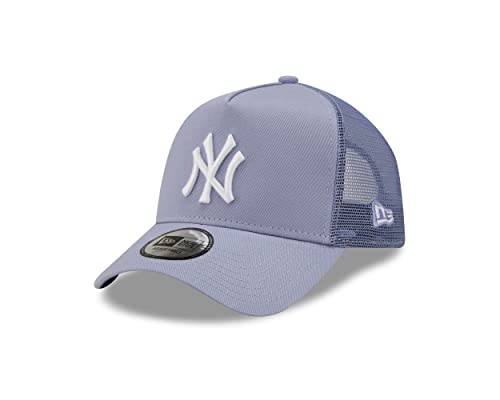 New Era New York Yankees MLB Fancap NY Logo Snapback Mesh Lila Baseball Cap verstellbar - One-Size