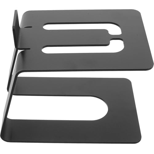 Enceintes d'ordinateur surélevées avec un support design en métal