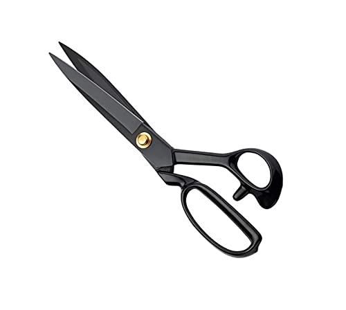 Highpoint Carbon Black 10 Inch Clothes Tailor Scissor Fabric Scissor For Sewing and Multipurpose