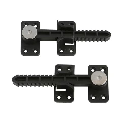 2 Set Sectional Furniture Couch Sofa Connector Plastic Invisible Connector Brackets Adjustable Sofa Serrated Locking Design with Screws Black