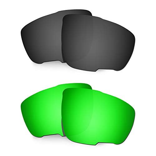 Lentille Rudy Sintryx noire verte verre de rechange renforcé