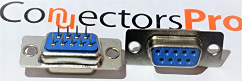 Conector D-Sub DB9 Hembra PCB, Pack 10 unidades miniatura 4