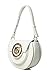 Just Cavalli Bolsos Mujer Blanco Bolso circular de hombro con parche logo Imagen de Just Cavalli Bolsos Mujer Blanco Bolso circular de hombro con parche logo