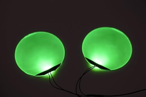 Image of [ Round ] Green Star-Lord Decorations led Light Flexible Helmet Lights Cosplay DIY kit RGB Superhero for Men Gifts
