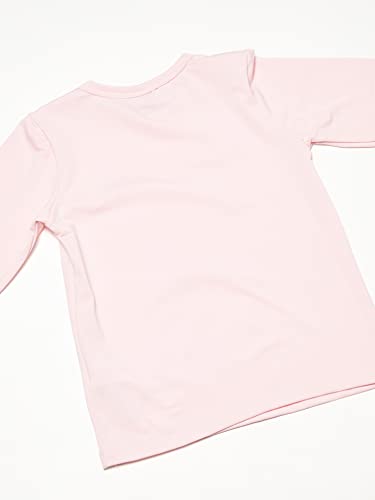 Camiseta Manga Longa em Malha Térmica Infantil Unissex Up Baby, Rosa Claro, 03