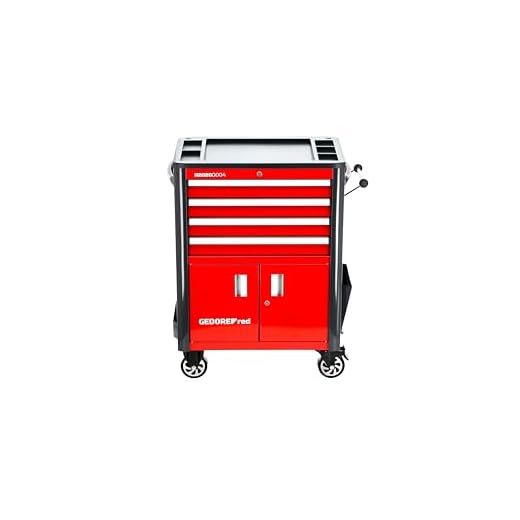 GEDORE red Werkstattwagen WINGMAN mit 4 Schubladen