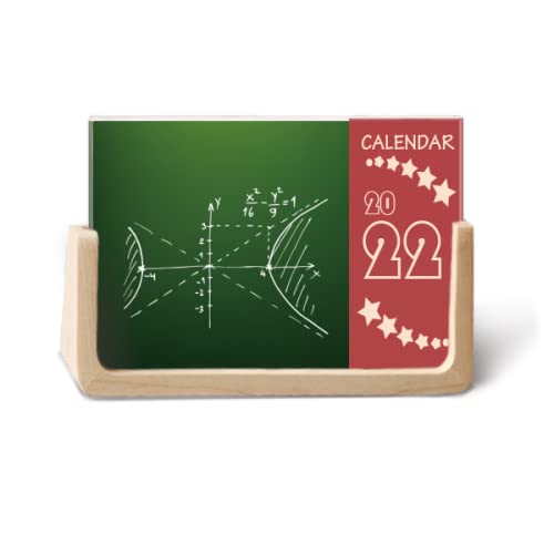 Calendrier de bureau 2022 mathématiques courbe hyperbolique
