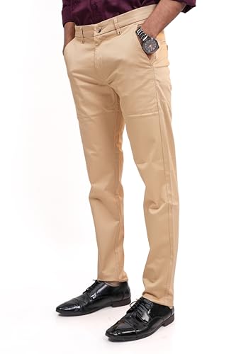 Image of The Essential Premium Cotton Trouser for Men- The Perfect Pant for Work & Weekend