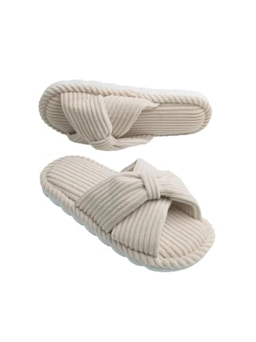 Ultra-Soft Warmth, Slip-On Convenience, Durable Suede Trim, Roomy Toe Box, and Versatile Wear for Indoor Lounging & Quick Errands - Lightweight Comfort with Chic Minimalist Elegance4