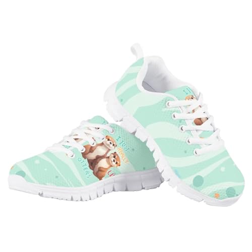 Forchrinse Tie Dye Sea Turtle Print Boys Girls Running Shoes,Animal Design Kids Sneaker Non Slip Tennis Walking Sneakers Breathable2