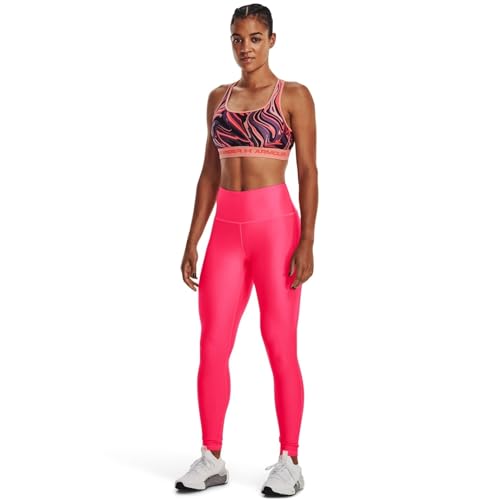 Image of Under Armour Womens HeatGear Armour High Waisted Pocketed No-Slip Leggings