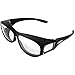 Escort Over Glasses Clear Lens Safety Glasses Has Matching Side Lens Meets ANSI Z87.1-2003 Standards for Safety Eyewear