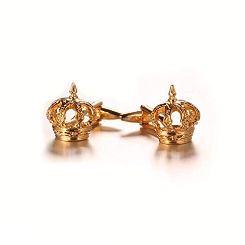 Set de Mancornas para Hombre Daesar Corona Dorada miniatura 2