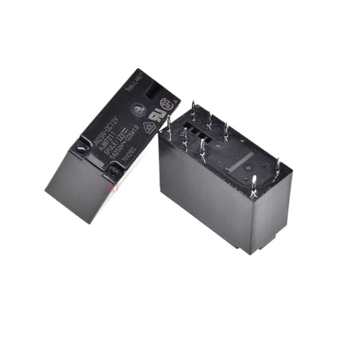 Relais JW2SN-DC12V 2PCS 12V 5A 250VAC 8 broches pour circuit imprimé