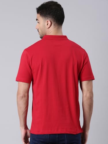 Image of Classic Polo Men's Half Sleeve Polo Neck Authentic Fit Solid Cotton T-Shirt