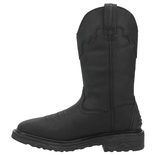 Dan Post Boots Men's Blayde Western Boot, Black, 10.5 X-Wide3