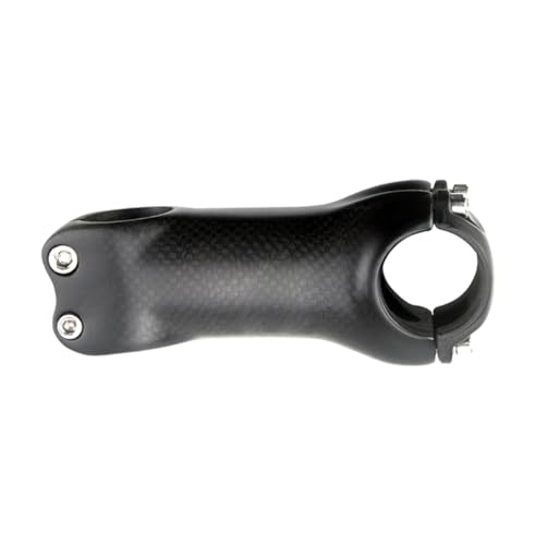 Potencia de bici Alfa Pasca Potencias bicicleta carretera 31.8 * 70/80/90/100/110/120/130mm Negro Potencias mtb carbono