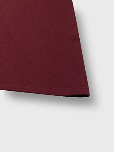 Hering, MM World básica, Camiseta, Masculino, Vinho, XXG