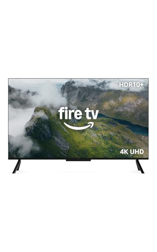 Amazon Fire TV 55' 4-Series (newest model), 4K Ultra HD smart TV with Alexa Remote, HDR10+, fast processor, Dolby Audio, Ambient Experience, free and live TV