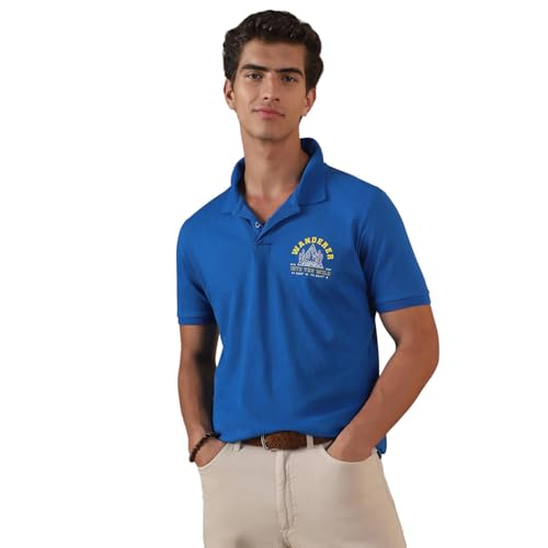 Image of FYLTR Men's Slim Fit Polo T-Shirt with Contrast Tipping Collar - Soft Handfeel | Casual T-Shirts for Men