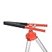 Prism Pole Tripod, Surveying Prism Pole Tripod 75 to 120cm Height Retractable Aluminum Alloy Centering Rod Clamp Total Station Tripod
