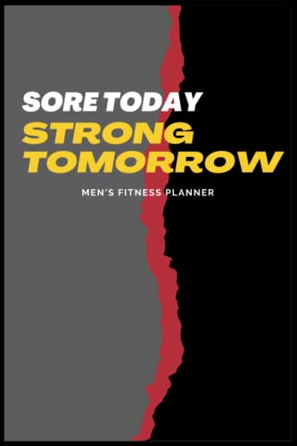 Mens Fitness Planner: Daily Fitness Journal to Log Workouts, Track Calories & Macro's, Meal Planner| Free Bulking & Cutting 7-Day Meal Plan