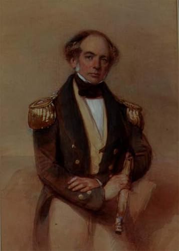 Pintura Lienzo Mural de Ritratto di un capitano de George Richmond para Decoración 60x90cm