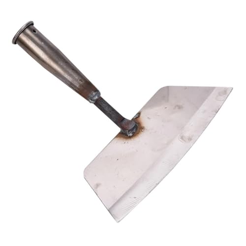 Gatuida Bêche de Jardin Multifonctionnelle Acier Inoxydable Pelle Ergonomique Légère Antirouille pour Désherbage et Plantation Outil Pratique pour Jardinage Domestique