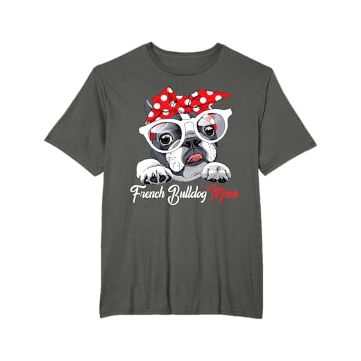 French Bulldog Mom Geschenk Französische Bulldogge Mama T-Shirt