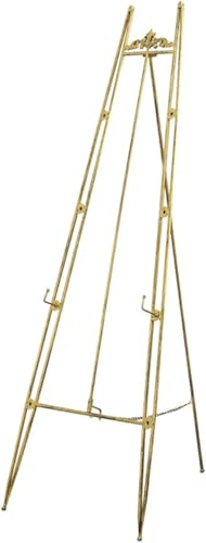 Chevalet d'artiste sur pied robuste en métal noir support pliable de 120 cm