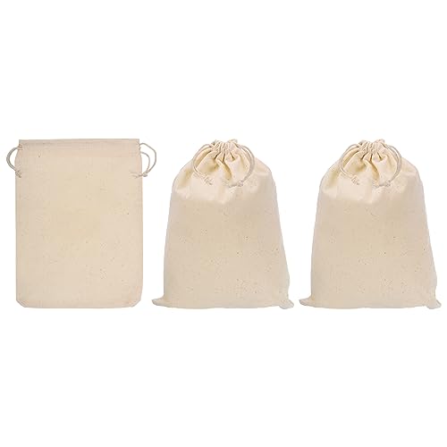 Bolsas de tránsito para cambio de depósito bancario PATIKIL, pack de 3 en color beige
