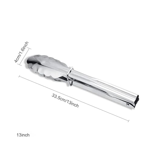 Pince en acier inoxydable pour retourner la viande sans brûlure - 2
