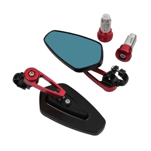 Espejos de manillar 7/8 antirreflejos para moto Super Soco Wanderer y CPX
