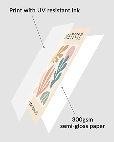 Arpeotcy Matisse Wall Art Prints, Henri Matisse Line Poster Retro Art Posters, Abstract Master Prints For Bedroom Wall Decor Aesthetic, Set Of 6, 8X10In, Unframed #TOP5