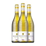 Calvet Chardonnay Bourgogne 75 cl Vino blanco (Caja de 3 Botellas de 75 cl)