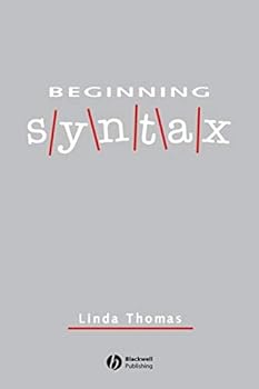 Paperback Beginning Syntax Book