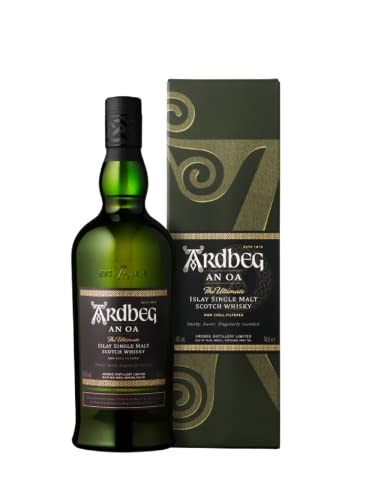 Ardbeg AN OA Islay Single Malt 46,6% Vol. 0,7l in Giftbox mejor whisky escoces 2024