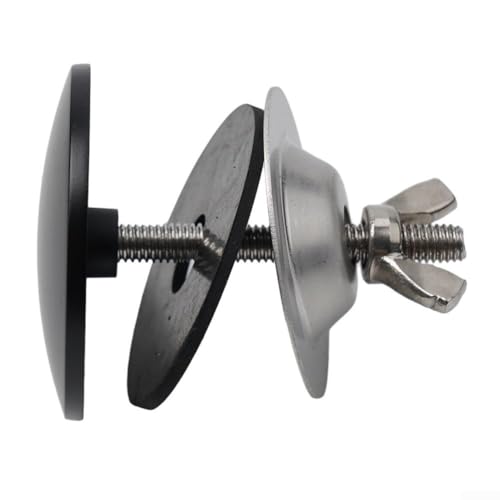 Stainless Steel Sink Hole Cover For 2.3x2 Inch Faucet Opening, No Tools Required, Leak-Proof Basin Tap With Silicone Seal, Kitchen Sink Accessory