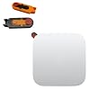 Modified External Power Button for Mac mini m4 Desktop Computer External Power On/Off Switch Convenient Start and Reset Version 3.0 3D Printing Push Retrofit PC Accessories (2 Pieces)