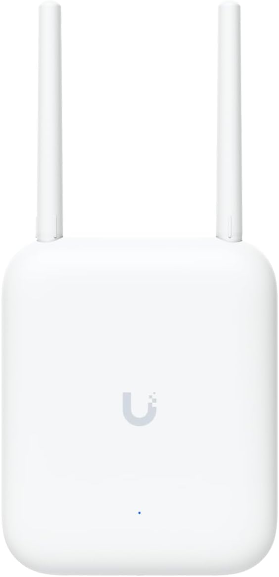 U7 Outdoor Dual-Band Weatherproof Wi-Fi 7 AP – US Version | Bundle with QALYNX 3ft Slim Cat6A Patch Cable (28 AWG)