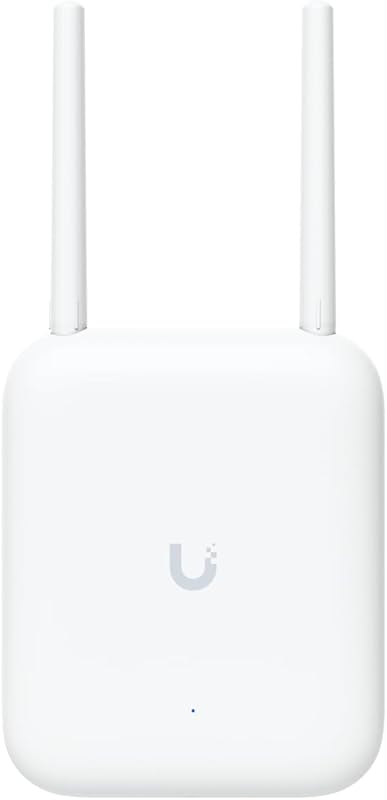 U7 Outdoor Dual-Band Weatherproof Wi-Fi 7 AP – US Version | Bundle with QALYNX 3ft Slim Cat6A Patch Cable (28 AWG)