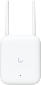 U7 Outdoor Dual-Band Weatherproof Wi-Fi 7 AP US Version | Bundle with QALYNX 3ft Slim Cat6A Patch Cable 28 AWG