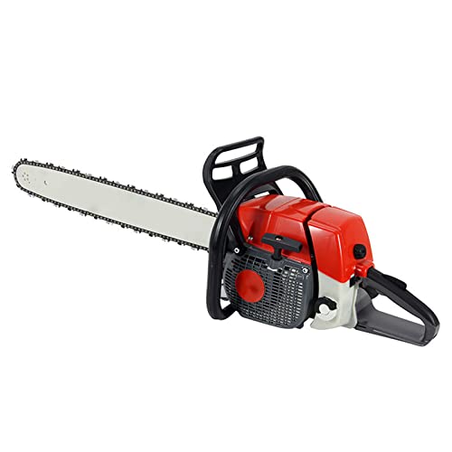 ZHANGTAOLF Kettensäge, 72cc 24-Zoll-Gas-Kettensägen, 2-Zyklus-Handheld-Benzinkettensäge mit Führungsbrett zum Schneiden…