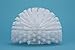 SPARTA Industrial Tank Brush Head Pipe Brush Head, Drain Brush with 3/4" Thread Hole (Handle Not Included) for Commercial Use, Plastic, 4.3 Inches, White