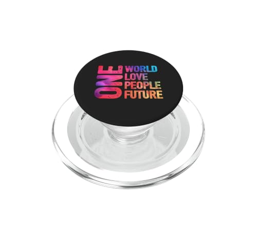 PopSockets PopGrip MagSafe Un Monde Un Amour support de téléphone amovible