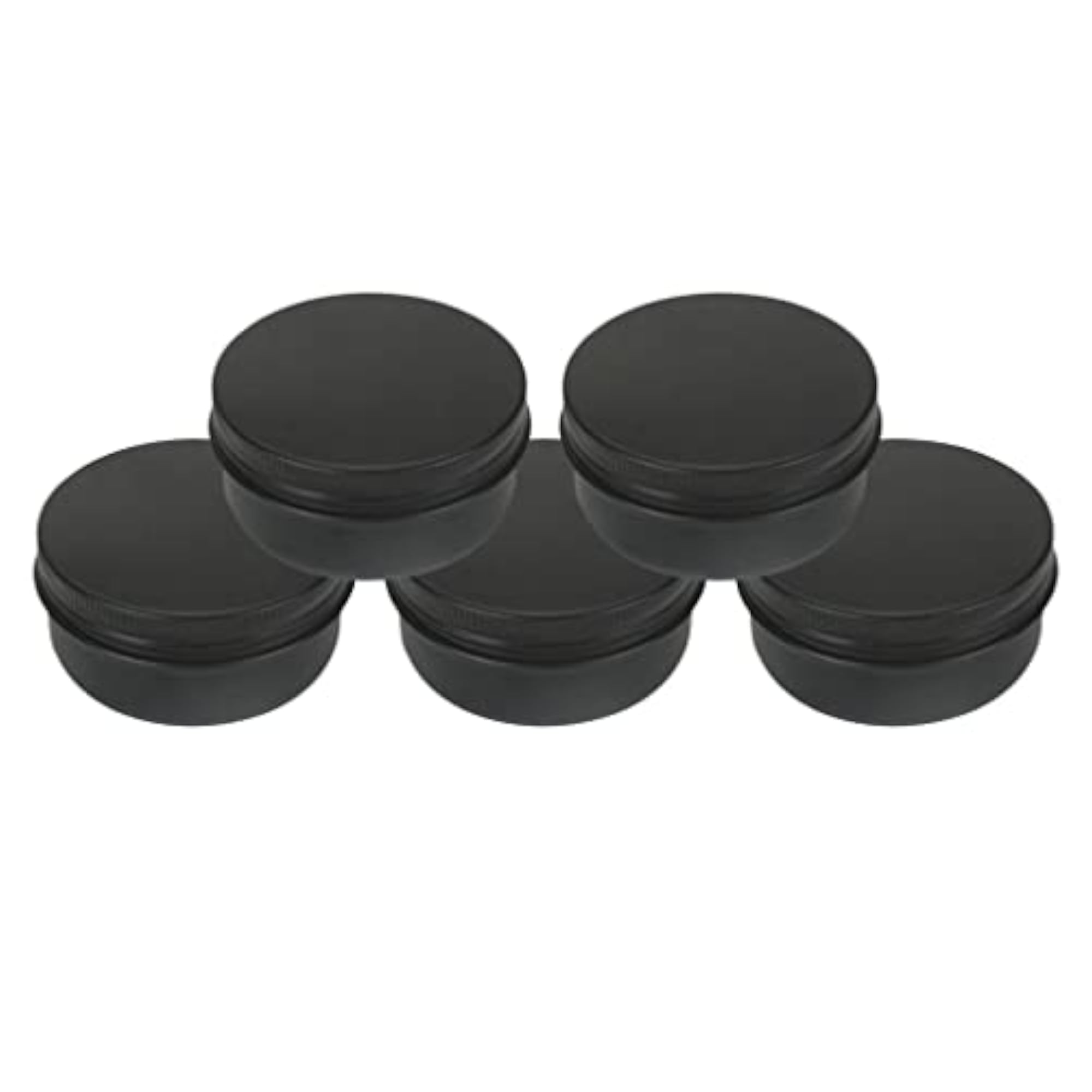 BNF® 5pcs Empty Aluminum Tin Jars for Cosmetics